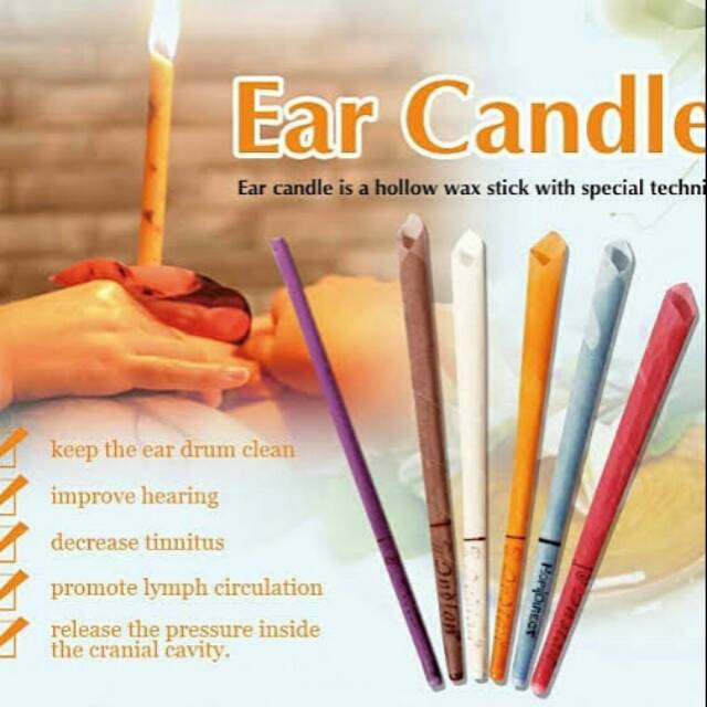 Indian Ear Candle 2pcs/ear candle 1 pasang/lilin pembersih telinga /lilin telinga/pembersih kuping