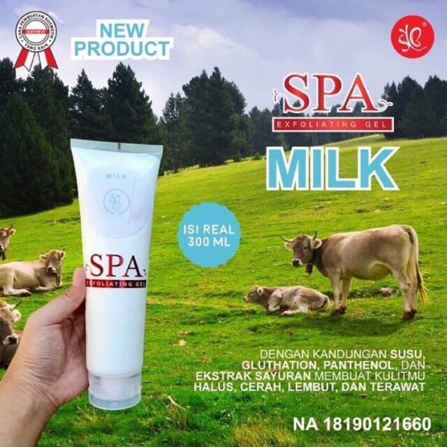 [ MILK - SUSU ] BODY SPA SYB VARIAN MILK SUSU