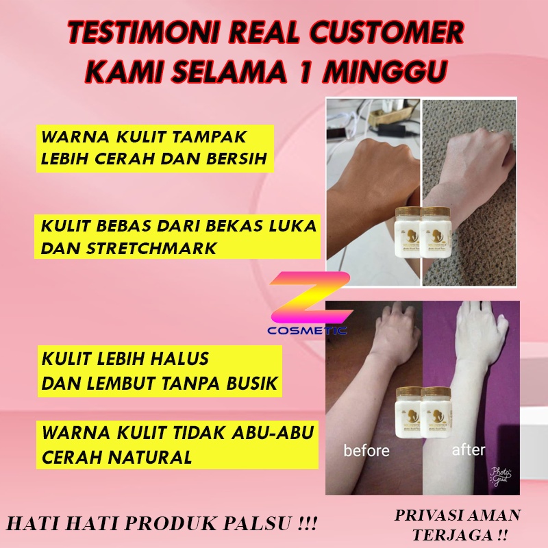 Bibit Collagen SH Cosmetic Original Bpom Lotion Pemutih Badan Permanen 100ml Ampuh