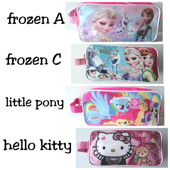 

Kotak / Tempat Pensil TsumTsum Hello Kitty Little Pony Princess Frozen