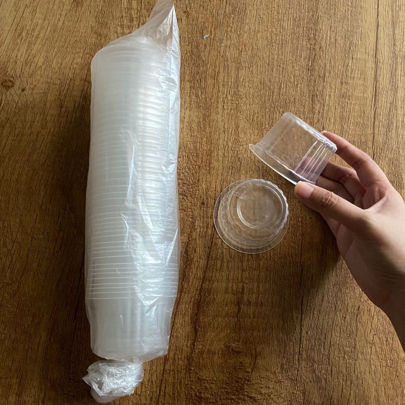 CUP PLASTIK AGAR2 DAN TUTUP