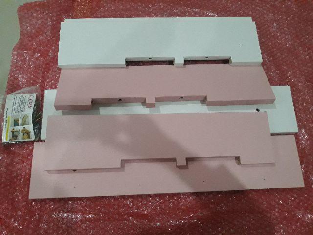 Rdm (rak Dinding Minimalis). Tg 60 Cm. Pj Sayap 50 Cm. Lb 12 Cm. Tebal 1.8 Cm. Bisa Pilih Warna