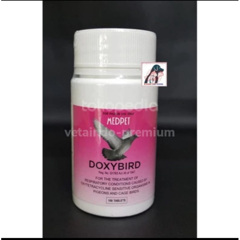 DOXYBIRD TABLET MEDPET OBAT BURUNG SAKIT