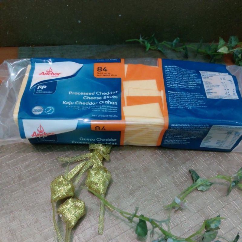 

Anchor Cheese slice orange 84s