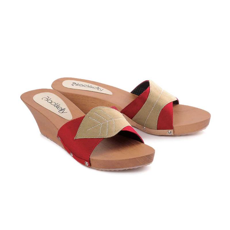 Sandal Wedges Wanita | Sandal Pesta | Sendal Heels