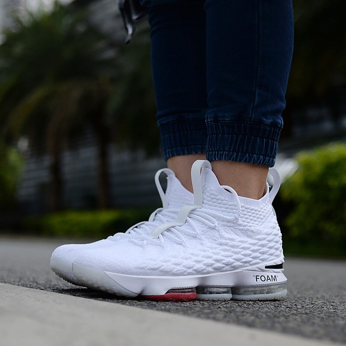 all white new lebrons