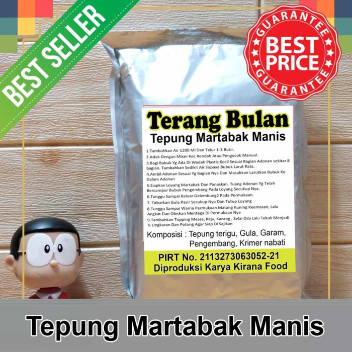 

TERBARU Tepung Martabak Manis Instan/Tepung Premik Martabak Manis