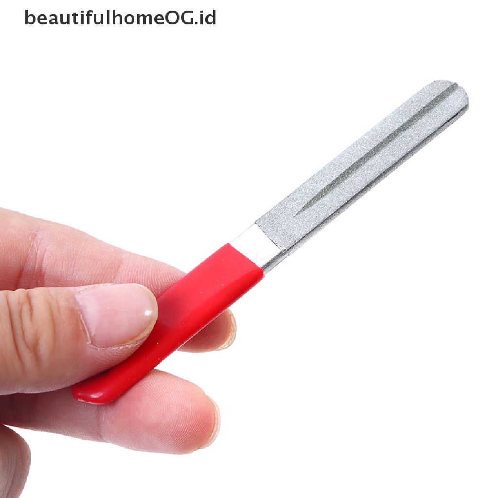 Beautifulhomeog.id / 1pc Pengasah Mata Kail Pancing Bahan Berlian