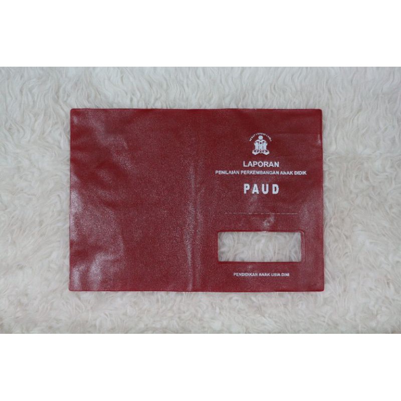 Sampul Raport Polos/Sablon TK/PAUD/TPA/TPQ/MDT/SD BISA CUSTOM FREE (Sablon 1 Warna)