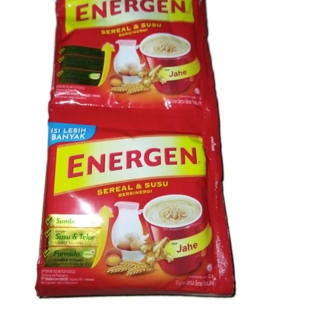 

DISKON !!! 9.9 Energen JAHE Cereal 10 pcs [KODE 6]