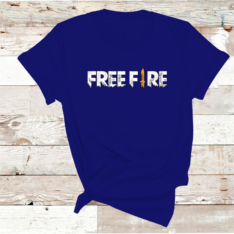 KAOS FREE FIRE/T-SHIRT KATUN FREE FIRE S M L XL