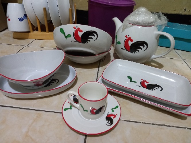 Teko Ayam Jago Bulat 1.2 Liter