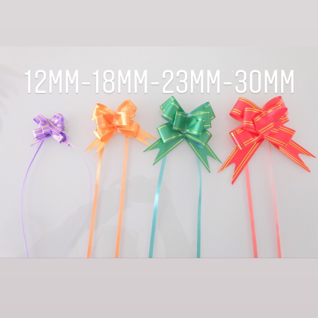 

pita tarik list gold warna warni size 12 18 23 30 isi 10