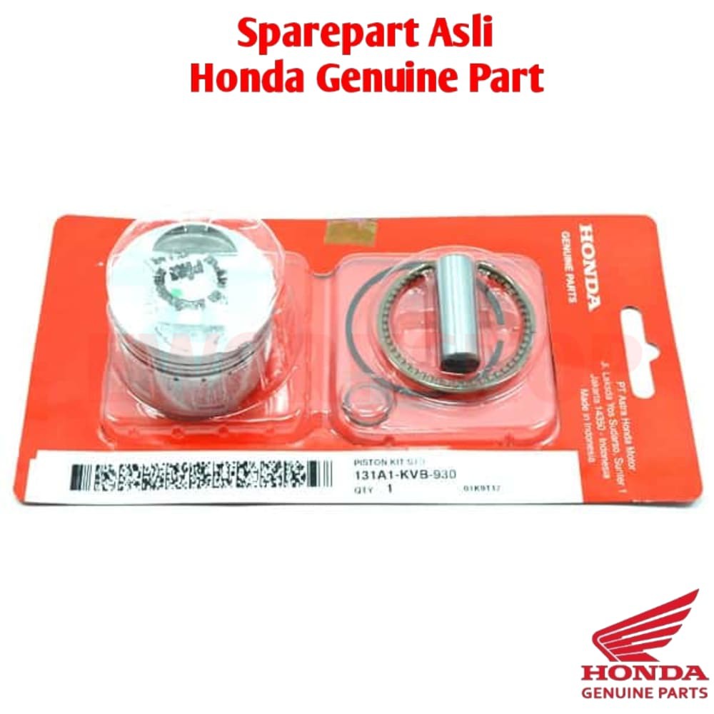 Paket Piston kit - Vario 110 Vario Tekno 110 oversize standar std Asli Honda 131A1KVB930