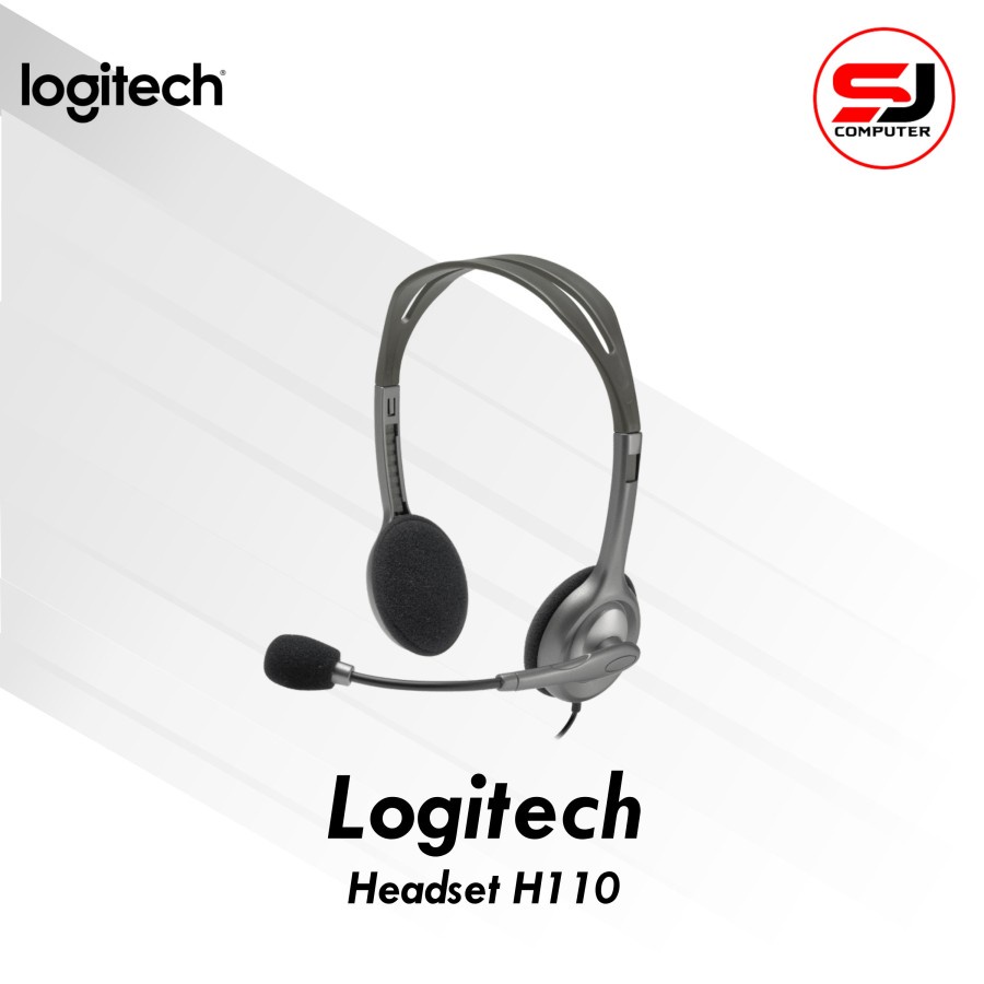 LOGITECH H110 Stereo Headset 2 Jack