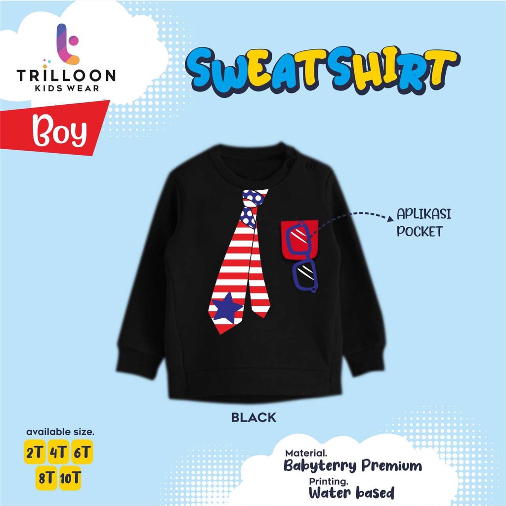 Sweatshirt anak Sweater Trilloon