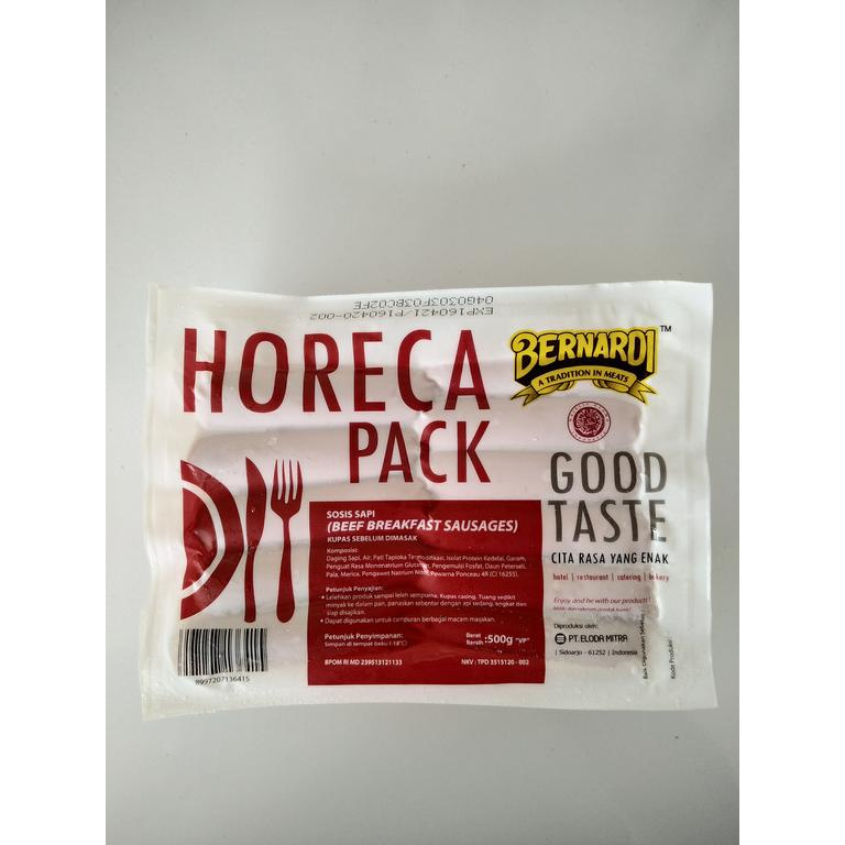 

Bernardi Horeca Pack Breakfast Sosis Sapi VP 500gr