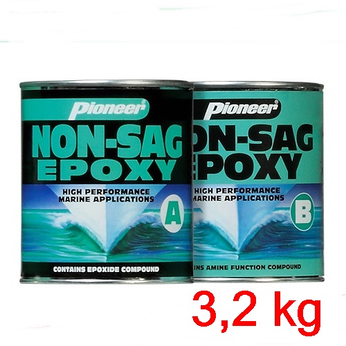 Pioneer Lem Epoxy Non Sag 3200gr / Dempul dan Lem Serbaguna