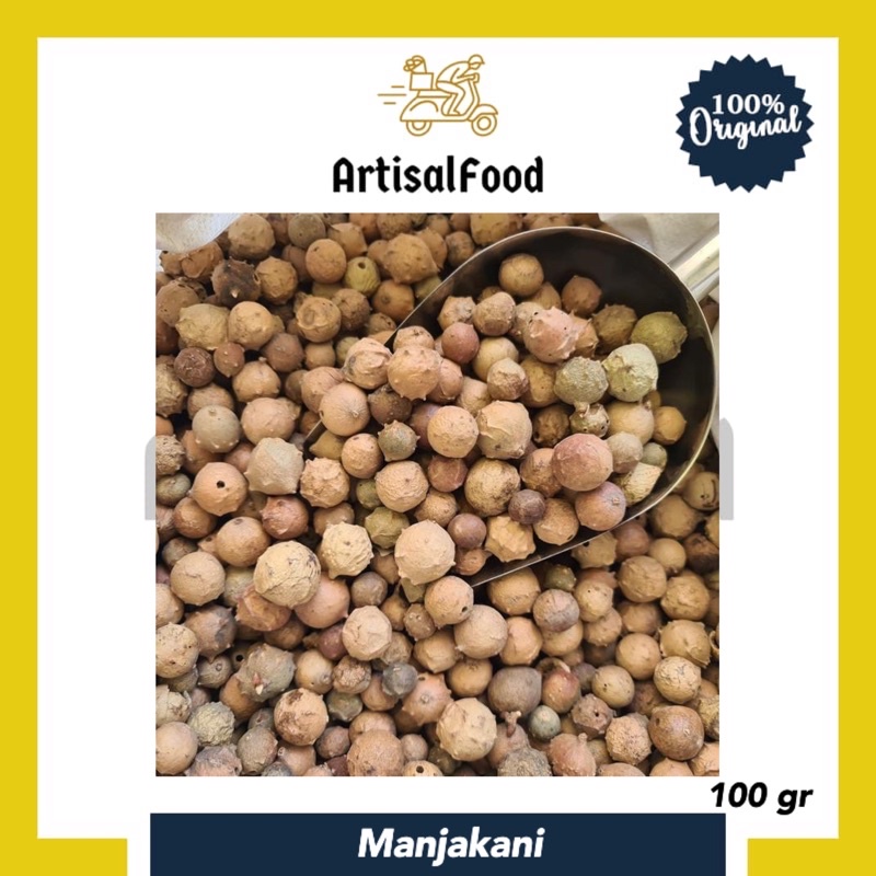 

(100 GR) Buah Manjakani / Majaan Majakani