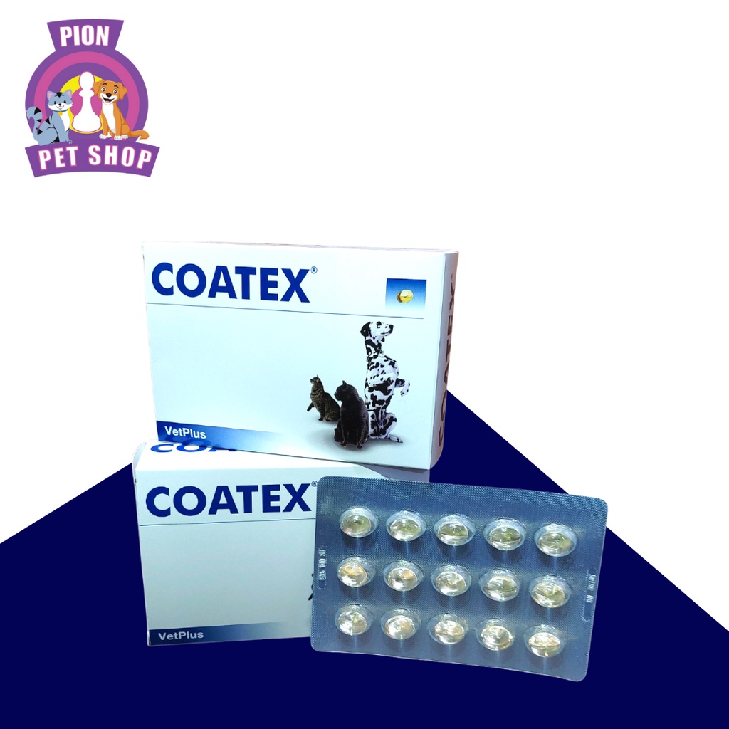 Coatex Vitamin bulu anjing dan kucing murah harga PER PCS