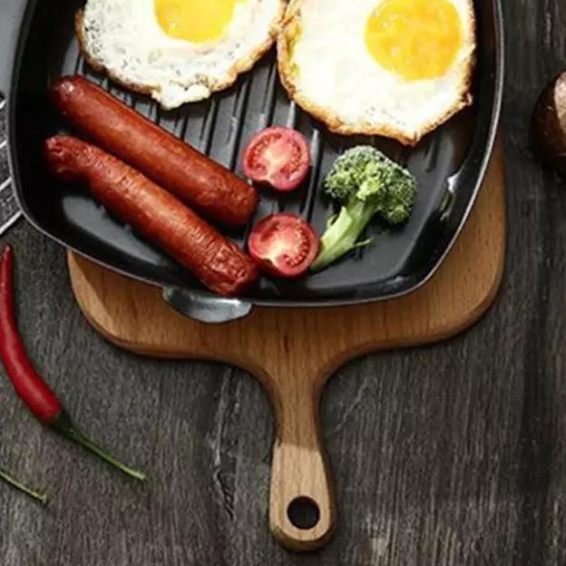 ✾ Alat Panggang Barbeque Grill Pan Pemanggang Panci Lipat BBQ Tempat Bakar Daging Ayam Ikan Sosis ➫