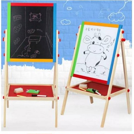 

Learning board 2in1 | papan tulis kayu ko