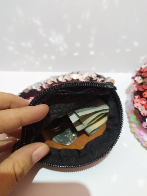 Dompet koin sequin