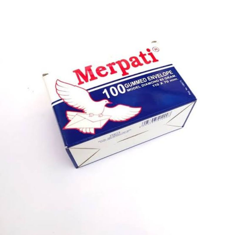 

Amplop Merpati ukuran kecil dan Sedang (isi 100pcs)