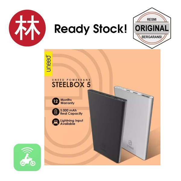 Uneed Steelbox 5 UPB211 Powerbank 5000mAh