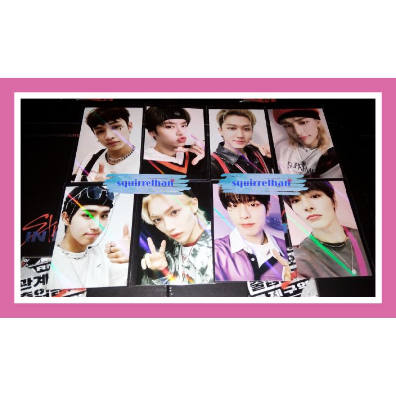 PC / Photocard Benefit Stray Kids - IN life Web Withdrama Limited Ver skz chan Changbin Han Felix CB