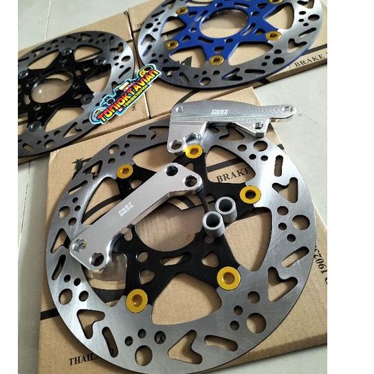 ♙ Piringan cakram depan 220mm motor Honda Vario Beat Scoopy Yamaha Mio smile Mio soul lama disc cakr