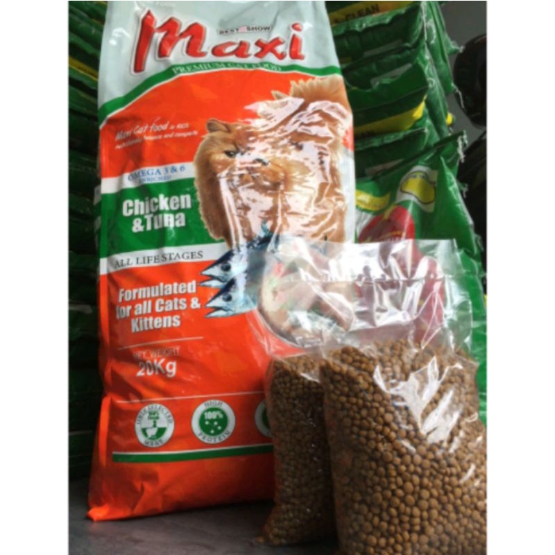 Makanan Kucing Maxi Cat repack paket 5kg Cat Food