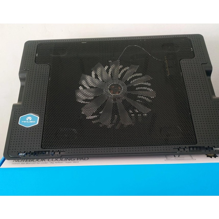 Cooler Pad MIKUSO NCP-235 Cooling Pad Notebook 17&quot; Fan 160mm With LED