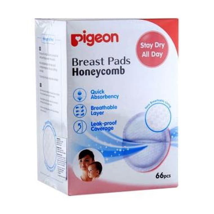 Pigeon Breast Pads HoneyComb isi 66 pcs