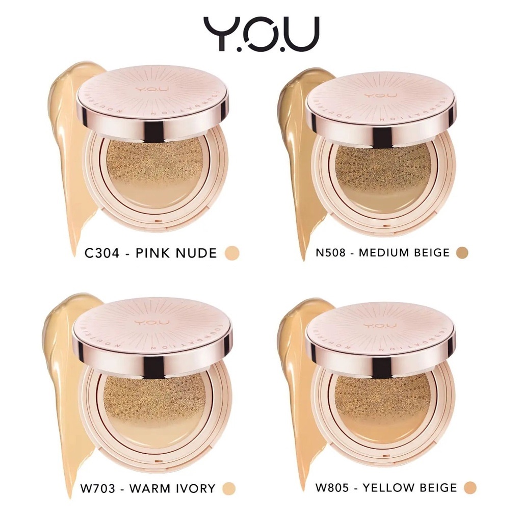 YOU NOUTRIWEAR + FLAWLESS CUSHION FOUNDATION 11GR