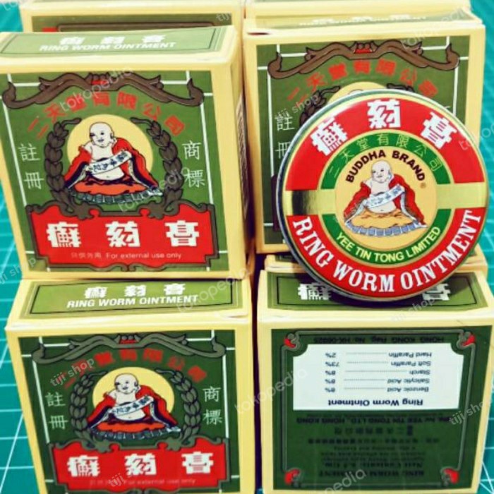 SALEP YEE TIN TONG - RING WORM OINTMENT -SALEP OBAT KURAP