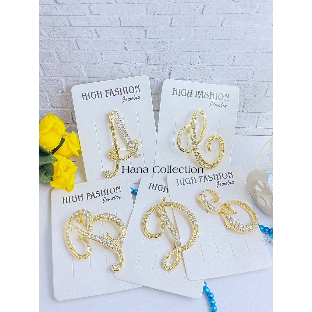 Bros Huruf Jumbo gold (A-Z)