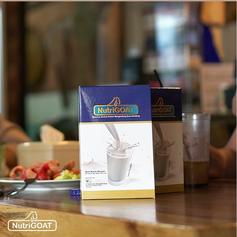 

Stok terbatas - susu kambing ettawa nutrigoat 200 gram