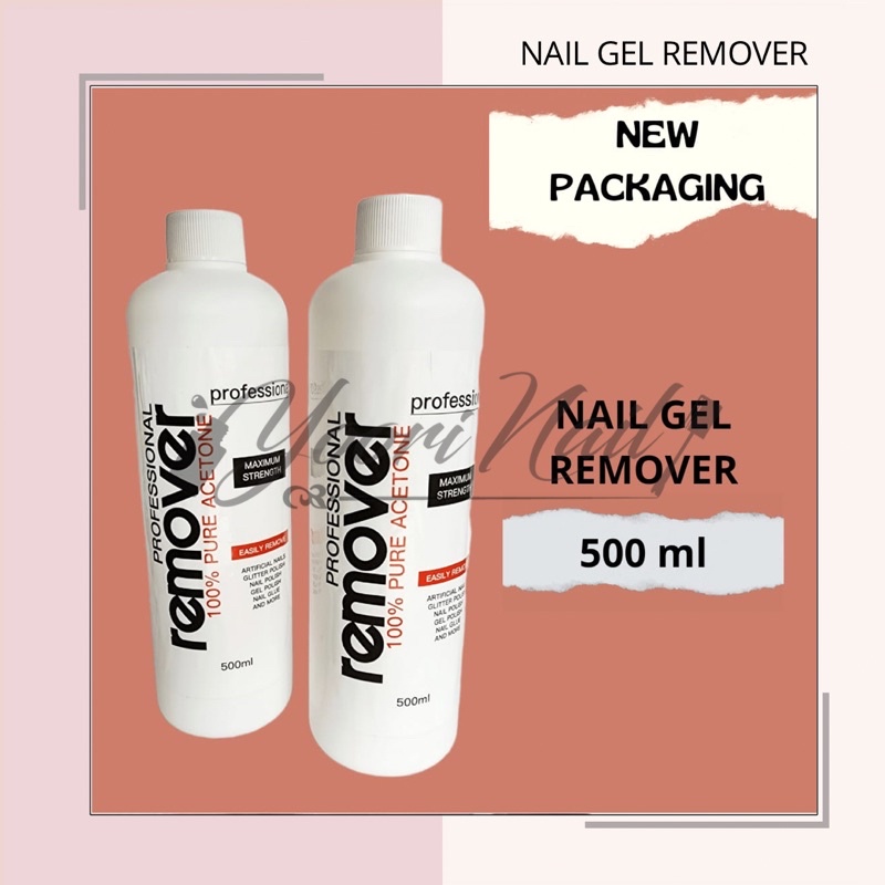 Nail Remover Gel Softener Nail Professional Salon Penghapus Kutek Gel