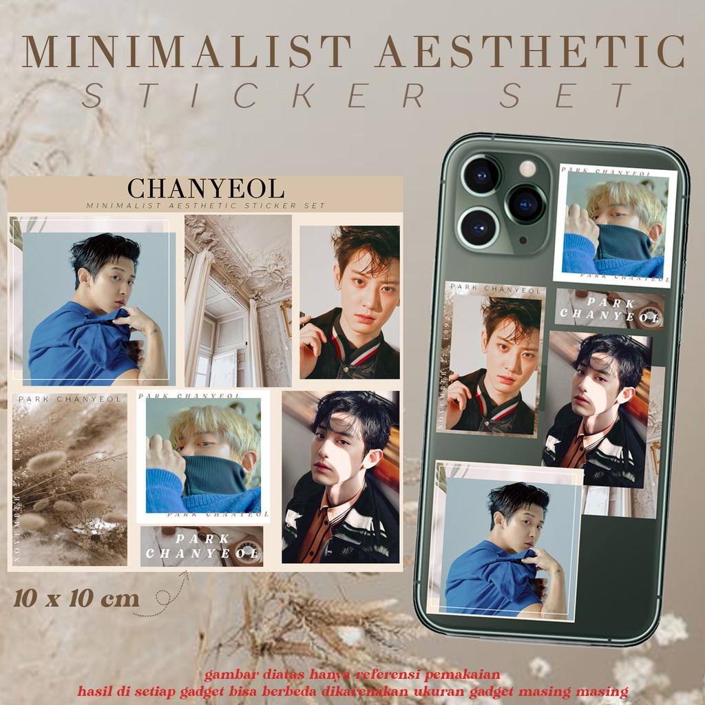 [READY] EXO MINIMALIST AESTHETIC TUMBLR DECO KPOP CASE DIY STICKER SET