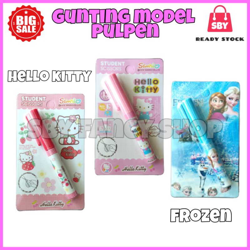 

GUNTING MODEL PULPEN KARAKTER HELLO KITTY FROZEN