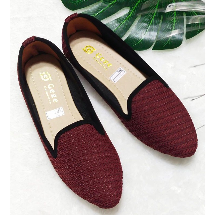 FLAT SHOES LIDAH SOL KARET