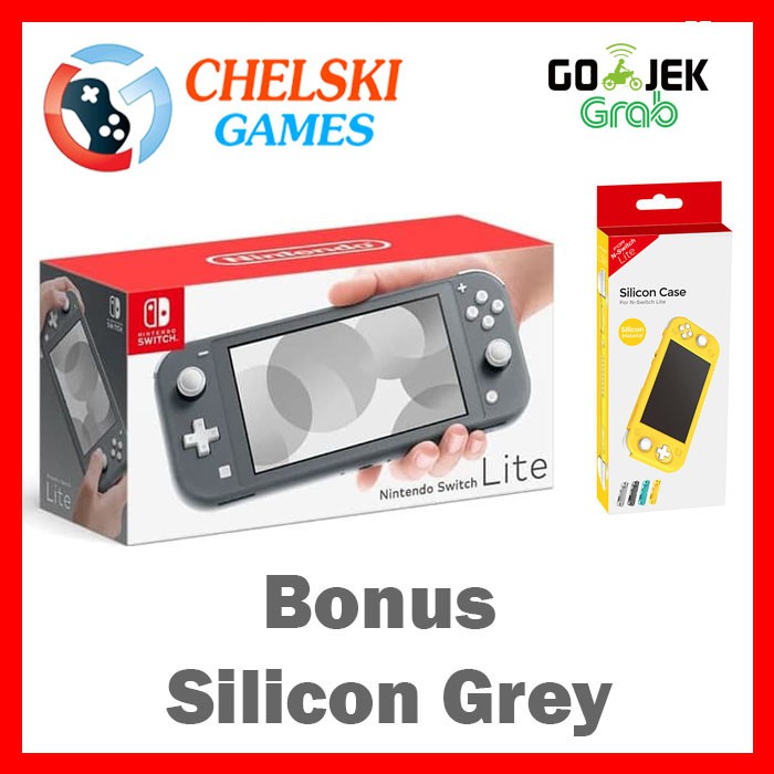 nintendo switch lite grey console