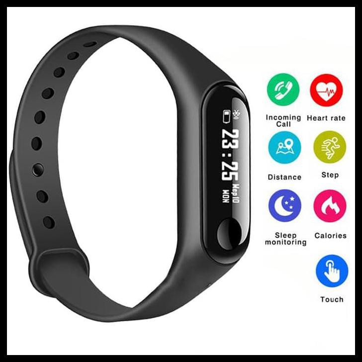 R9PV SMARTBAND 3 LOOKS M3 HEART SMARTBAND OLED - SMARTWATCH M3 ( SMART QD10