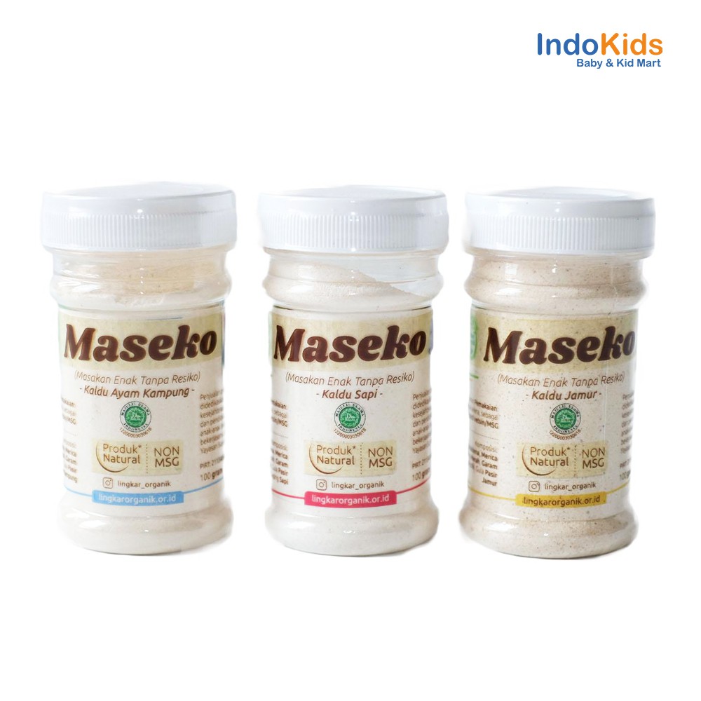 

MASEKO Kaldu Non MSG Botol 80gr - 100gr