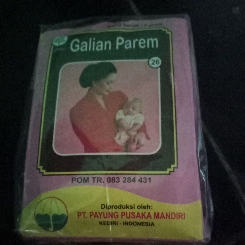 jamu galian parem payung pusaka Kediri isi 10 sachet