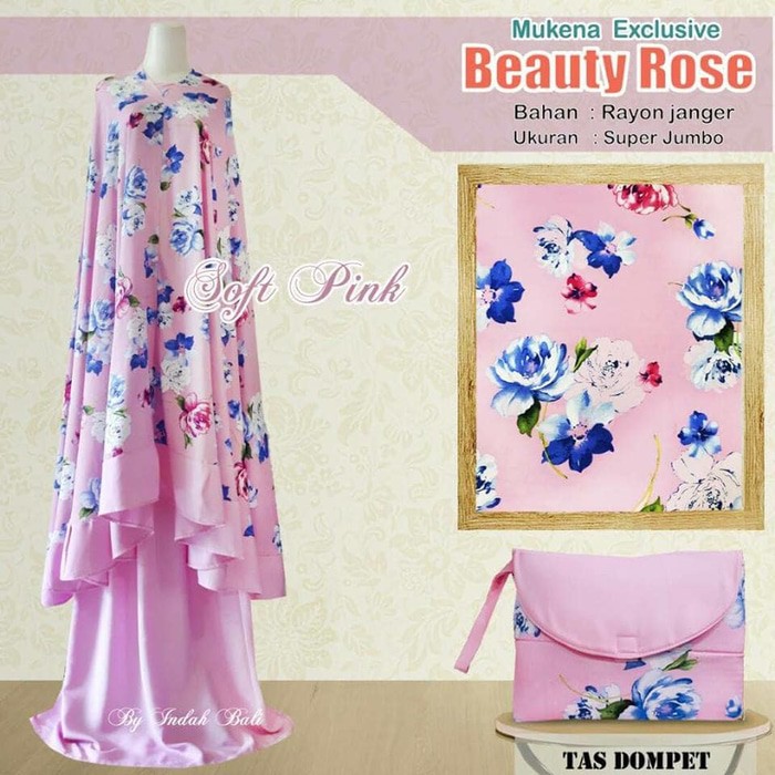 MUKENA BALI EXCLUSIVE SUPER JUMBO / MUKENA BALI PREMIUM / ADEM