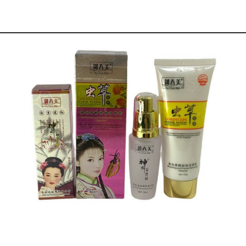 Yu Chun Mei Original serum +sabun/cordyceps import serum+sabun