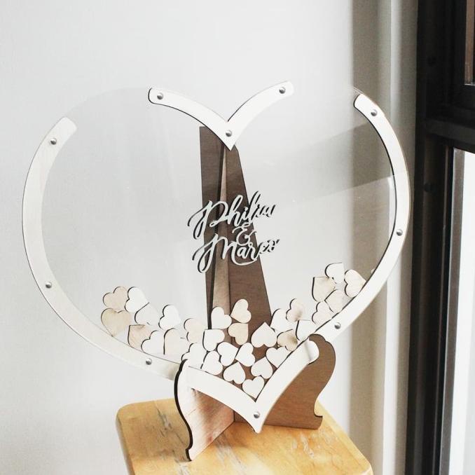 

Guest Book Acrylic Transparan 50cm | Buku Tamu Unik | Guest Book Frame helloto99 Kualitas Baik