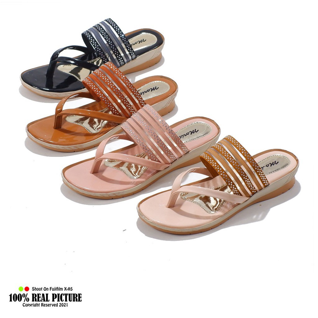 SANDAL PESTA JAPIT WANITA DEWASA AT01 37-40